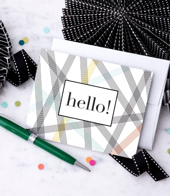 Design with Heart Studio - Greeting Cards - “Hello!”
