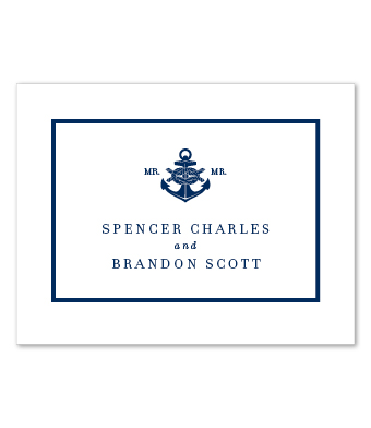 Design with Heart Studio - Boxed Sets - Nautical Navy Wedding Suite