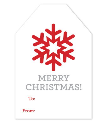 Design with Heart Studio - Holiday - Merry Christmas Gift Tag