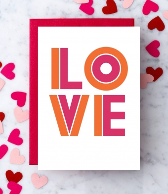 Design with Heart Studio - Greeting Cards - LOVE