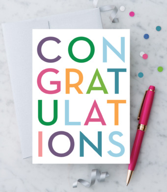 Design with Heart Studio - Greeting Cards - Congratulations