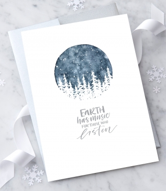 Design with Heart Studio - Greeting Cards - “Earth has Music…”
