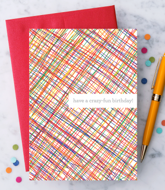 Design with Heart Studio - Greeting Cards - “Have a crazy-fun birthday!”