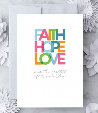 faith hope love design
