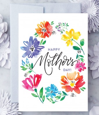 Design with Heart Studio - Greeting Cards - Spring Floral Mother’s Day