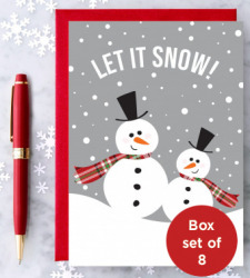 Design with Heart Studio - New - Let it Snow! Snowmen – Box Set