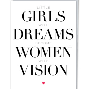 Little Girls With Dreams