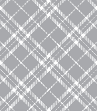 Design with Heart Studio - Silver Plaid Giftwrap