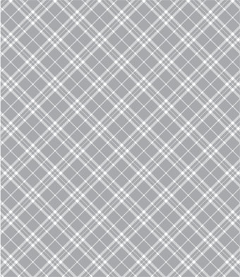 Design with Heart Studio - Silver Plaid Giftwrap