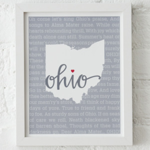 Carmen Ohio Framed Print