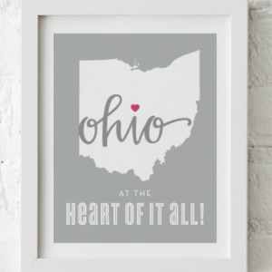 At The Heart Of It All Framed Print