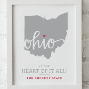At The Heart Of It All Framed Print