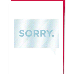 Sorry.