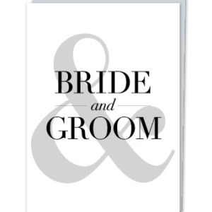 Bride & Groom - Verse