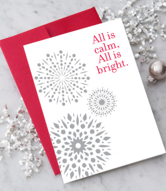 Design with Heart Studio - All is Calm, All is Bright.