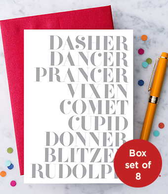 Design with Heart Studio - Santa’s Reindeer Box Set