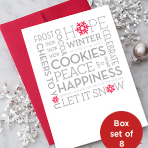Holiday Word Cloud Box Set