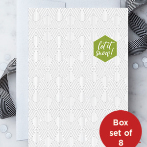 Geometric Let It Snow Box Set