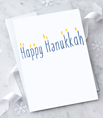 Design with Heart Studio - Happy Hanukkah