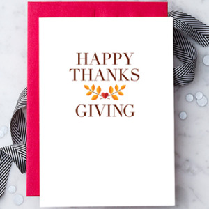 Happy Thanksgiving