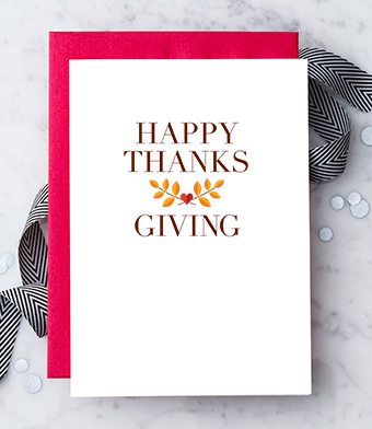 Design with Heart Studio - Happy Thanksgiving