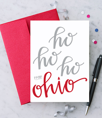 Design with Heart Studio - Ho Ho Ho Ohio