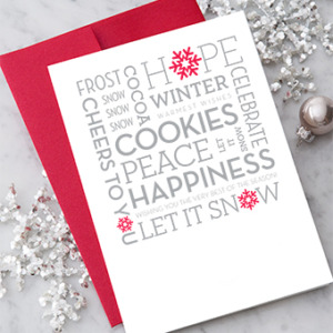 Holiday Word Cloud