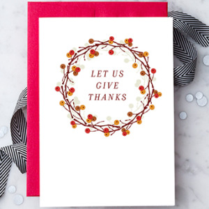 Let Us Give Thanks