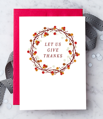 Design with Heart Studio - Let Us Give Thanks