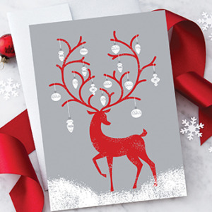 Reindeer With Ornaments