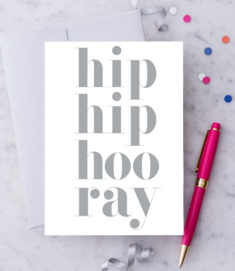 Design with Heart Studio - Hip Hip Hooray