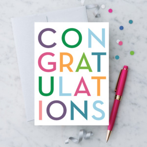 Congratulations