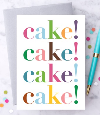 Design with Heart Studio - “Cake!”