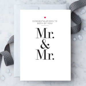 Mr. & Mr.
