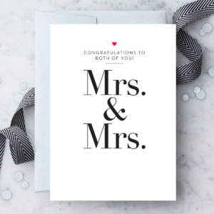 Mrs. & Mrs.