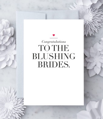 Design with Heart Studio - To the blushing brides