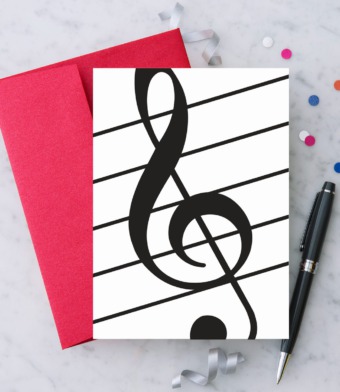 Design with Heart Studio - Treble Clef