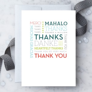 Thank You Word Cloud - Verse