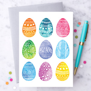 Decorated Easter Eggs