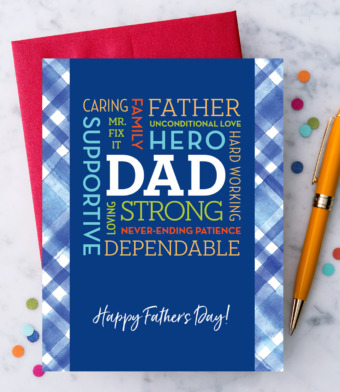 Design with Heart Studio - Happy Father’s Day – Grateful Words