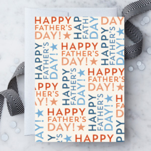 Happy Father's Day Pattern