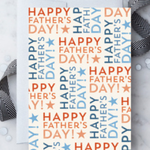 Happy Father's Day Pattern