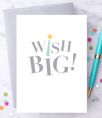 Design with Heart Studio - “Wish Big!”