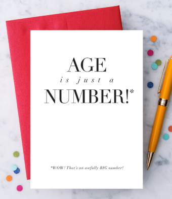 Design with Heart Studio - “Age is just a number!”