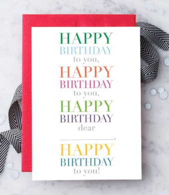 Design with Heart Studio - “Happy Birthday to You”