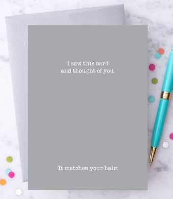 Design with Heart Studio - “It matches your hair.”