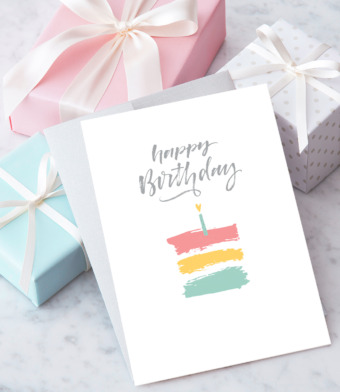 Design with Heart Studio - “Happy Birthday”