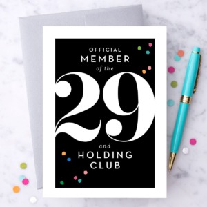 29 and holding club