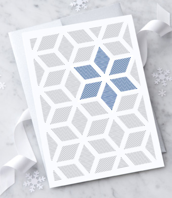 Design with Heart Studio - Hanukkah Star Holiday Card