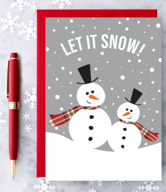 Design with Heart Studio - Let it Snow! Snowmen